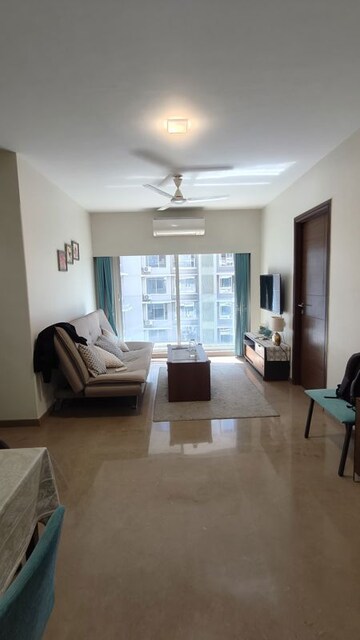 Living Room in 2.5 BHK Apartment at Kabra Centroid, Santacruz East – for Rent