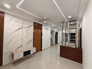 Building Lobby in 3 BHK Apartment at Technopolis Solitaire Richmond, Kondapur – for Rent