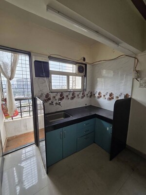 Kitchen in 1 BHK Apartment at Ratan Prestige, Kharadi – for Rent