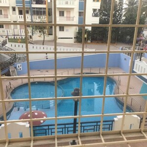 Balcony in 3 BHK Apartment at SRK Gardens, Kudlu – for Rent