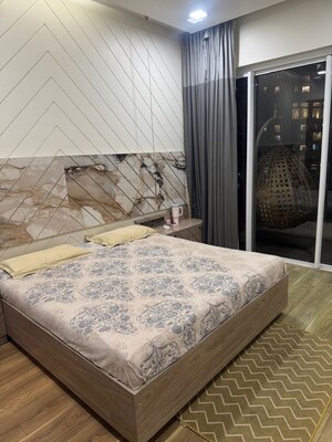 Bedroom in 2.5 BHK Apartment at L&T Crescent Bay T2, Parel – for Rent