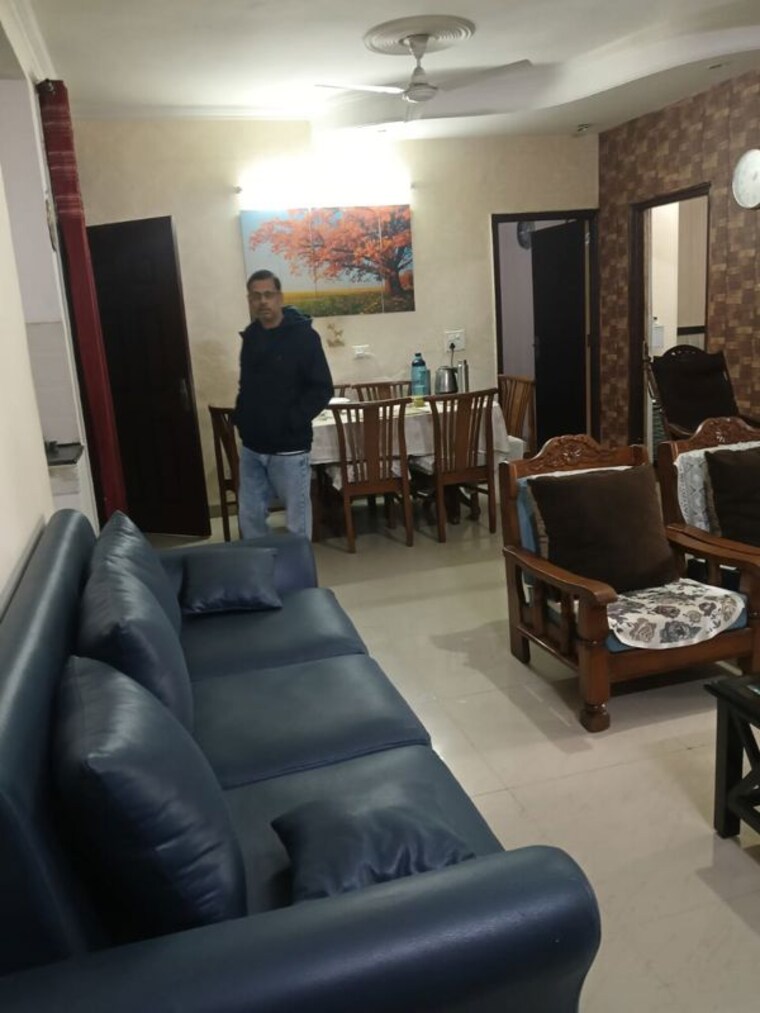 Living Room, vip road 2 Bedroom 1850 Sq.Ft. Apartment In Vip Road Zirakpur 10003253