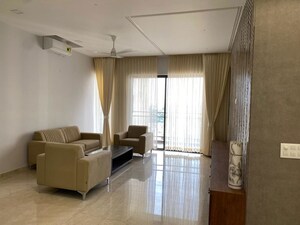 Living Room in 3.5 BHK Apartment at Century Ethos, Hebbal – for Rent