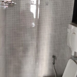 Bathroom in 2 BHK Apartment at Bhoomi Samarth C Wing, Sonawala Industry Estate – for Rent