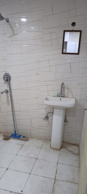 Bathroom in Studio Apartment at Chandigarh Citi Center, Vip Road – for Rent