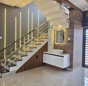 Staircase in 2 BHK Villa at Hoskote – for Sale