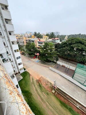 Balcony in 2 BHK Apartment at Sai Kalyan Ultima, Thanisandra – for Rent