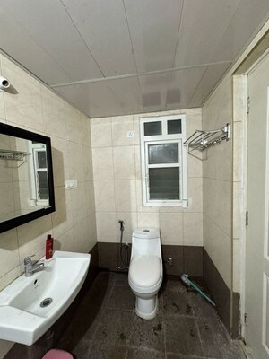 Bathroom in 2 BHK Apartment at Sai Kalyan Ultima, Thanisandra – for Rent