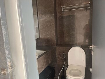 Washroom in 3 BHK Apartment at Lodha Trump Tower, Worli – for Rent