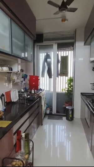 Kitchen in 3 BHK Apartment at Shreeji Atlantis, Malad West – for Rent