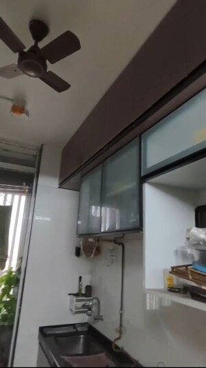 Kitchen in 3 BHK Apartment at Shreeji Atlantis, Malad West – for Rent