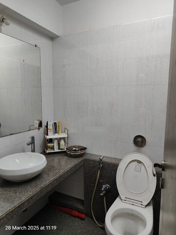 Bathroom in 2 BHK Apartment at Sethia Imperial Avenue, Malad East – for Rent