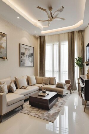 Living Room in 2 BHK Villa at Arvind Lakeview, Nelamangala – for Sale