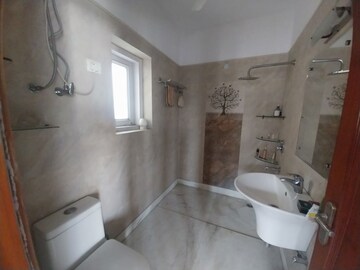 Bathroom in 3 BHK Builder Floor at Shivalik Colony – for Rent