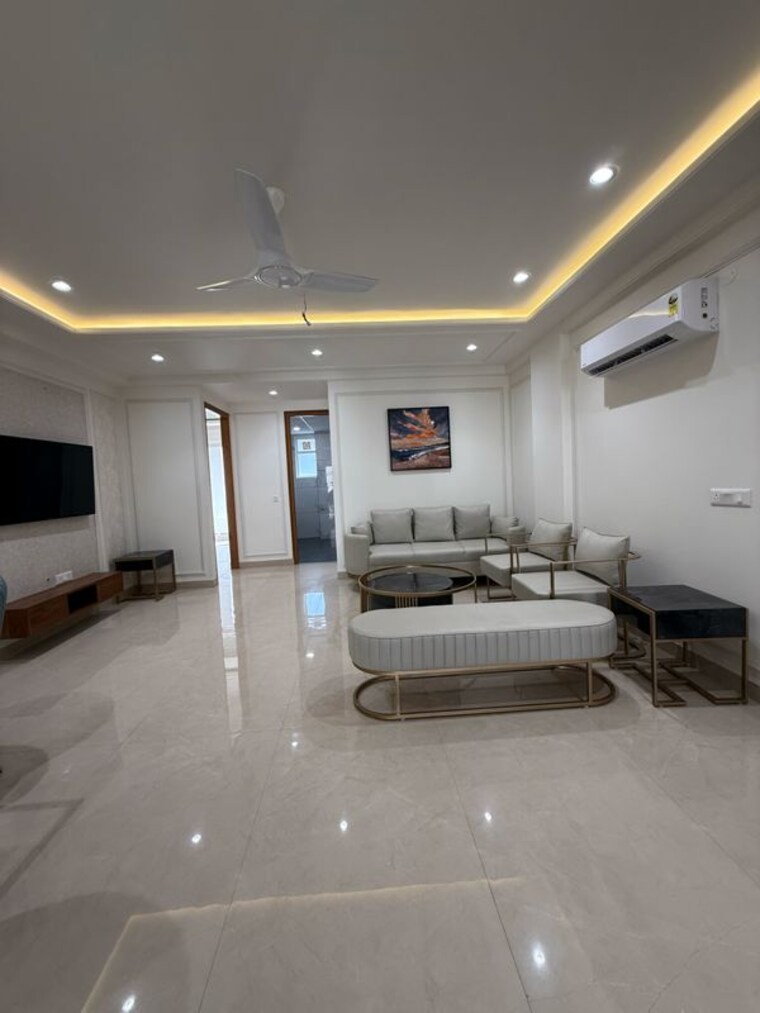 Living Room, ambala highway 3 Bedroom 1950 Sq.Ft. Builder Floor In Ambala Highway Zirakpur 10003451