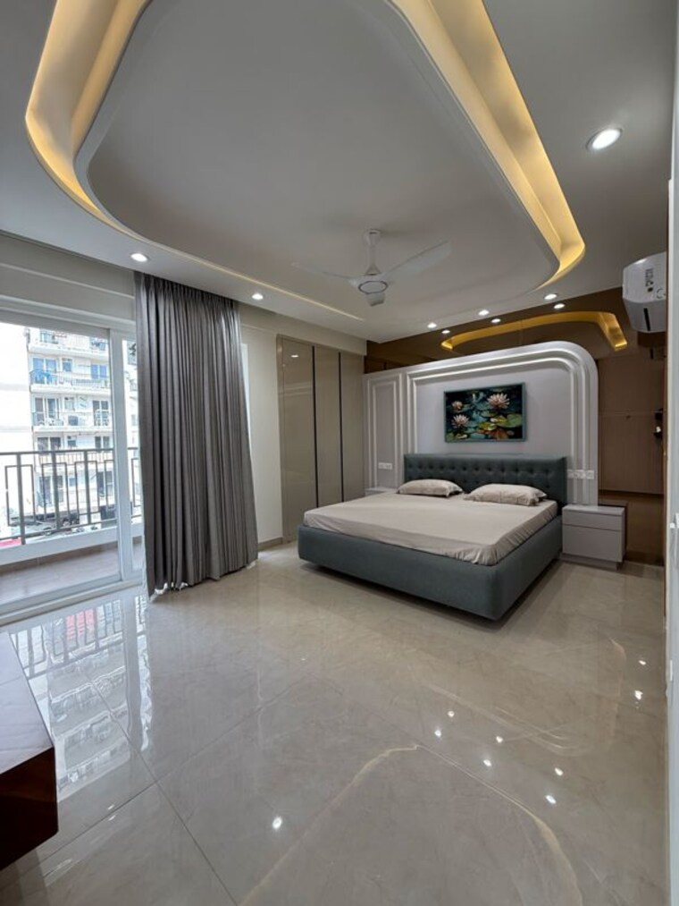Bedroom, ambala highway 3 Bedroom 1950 Sq.Ft. Builder Floor In Ambala Highway Zirakpur 10003451