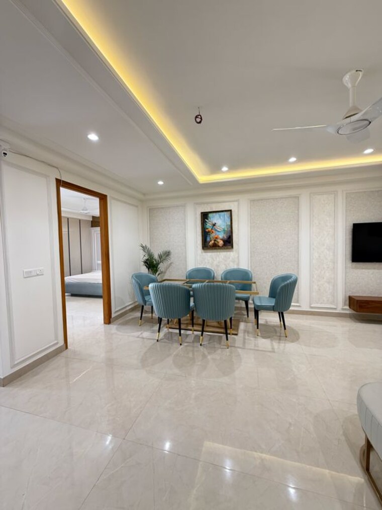 Living Room, ambala highway 3 Bedroom 1950 Sq.Ft. Builder Floor In Ambala Highway Zirakpur 10003451