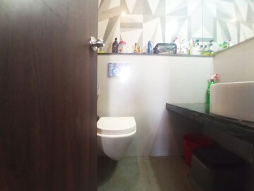 Bathroom in 1 BHK Apartment at Lodha Casa Viva, Majiwada – for Rent