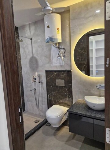 Bathroom in 4 BHK Apartment at Saket – for Rent