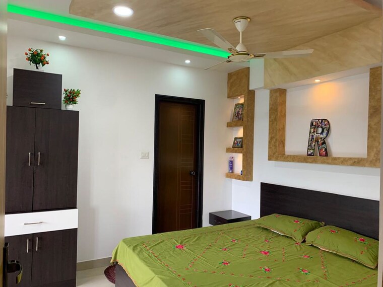Bedroom, mukkola 2 Bedroom 1150 Sq.Ft. Apartment In Mukkola Thiruvananthapuram 10003466