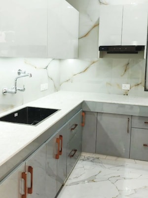 Kitchen in 4 BHK Builder Floor at Uppal Southend, Sector 49 – for Sale