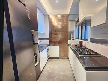 Kitchen in 3 BHK Apartment at Lodha Trump Tower, Worli – for Rent