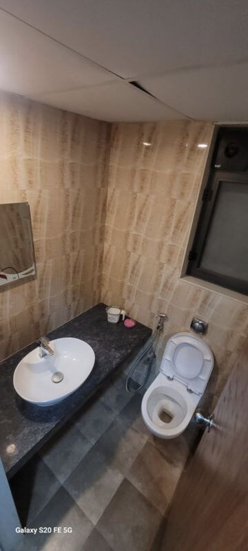 Bathroom in 2 BHK Apartment at Majiwada – for Rent