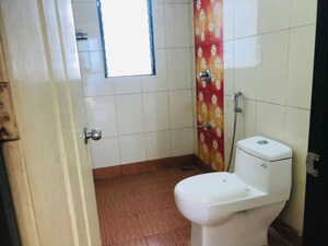 Bathroom in 2 BHK Apartment at Nanded – for Rent