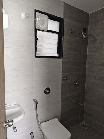 Bathroom in 2 BHK Apartment at Unique Youtopia, Kharadi – for Rent