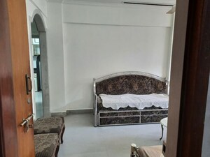 Living Room in 1 BHK Apartment at Vaishali Nagar CHS, Mulund West – for Sale