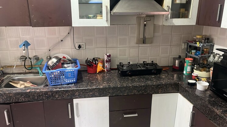 Kitchen, geotech-pristine-avenue 3 Bedroom 1360 Sq.Ft. Apartment In Sector 16c Greater Noida Greater Noida 10003565