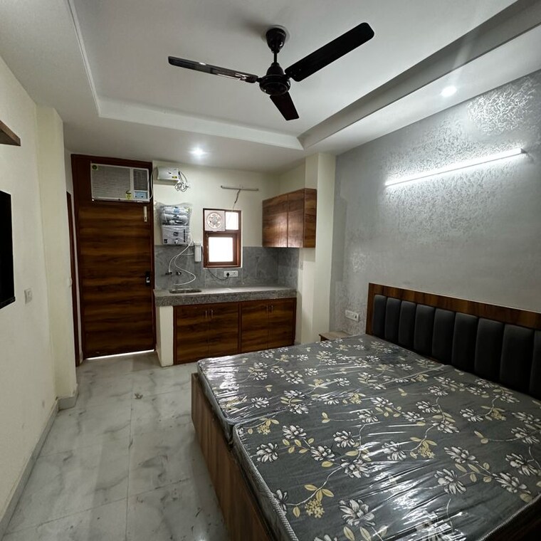 Kitchen, sushant lok i 1 RK 540 Sq.Ft. Builder Floor In Sushant Lok I Gurgaon 10003610