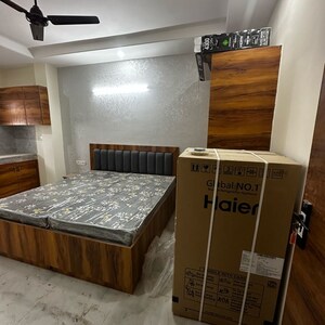 Living Room in 1 RK Builder Floor at Sushant Lok I – for Rent