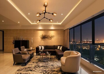 Living Room in 3 BHK Apartment at Celestia Spaces, Parel – for Sale