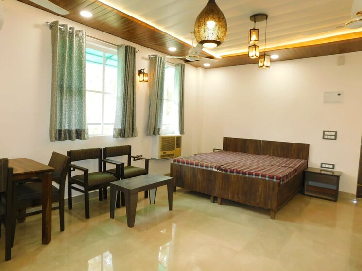 Living Room, green park extension Studio 400 Sq.Ft. Builder Floor In Green Park Extension Delhi 10003672