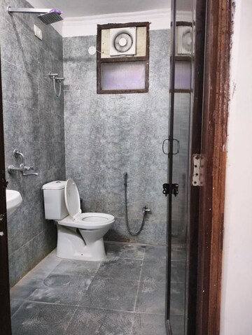 Bathroom in 2 BHK Builder Floor at Neb Sarai – for Rent