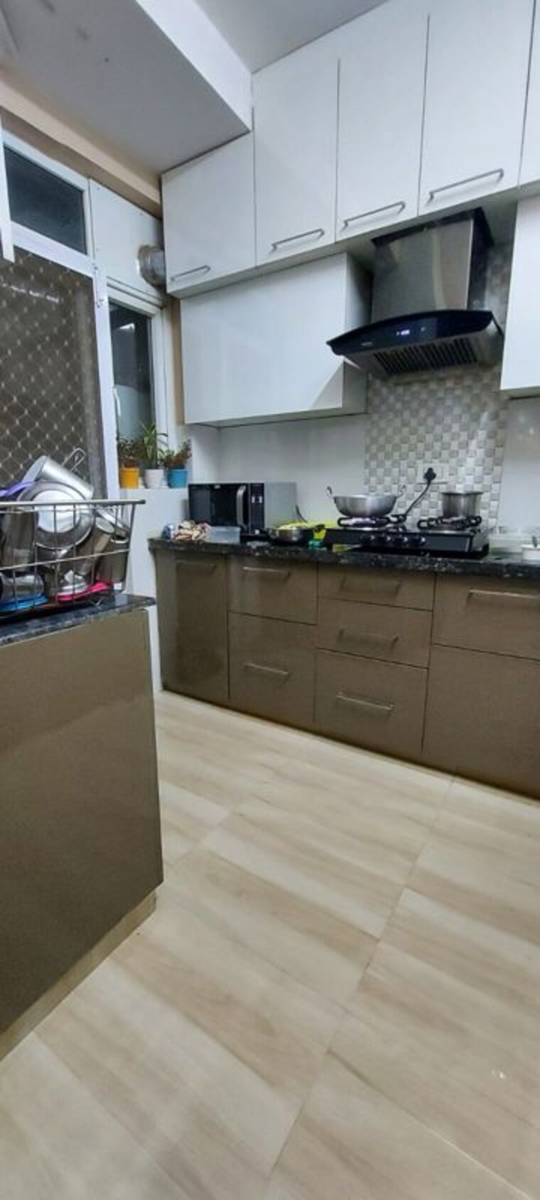 Kitchen, bptp-princess-park 3.5 Bedroom 1811 Sq.Ft. Apartment In Sector 86 Faridabad 10003759