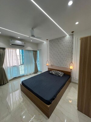 Bedroom in 3 BHK Apartment at Oxford Navrang Oasis, Goregaon West – for Rent