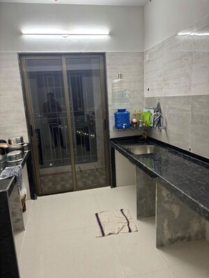 Kitchen in 1 BHK Apartment at Regency Anantam, Dombivli East – for Rent