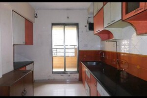 Kitchen in 1 BHK Apartment at Vihang Hills, Ghodbunder Road – for Rent