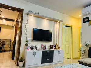 Living Room in 2 BHK Apartment at Wave Dream Homes, Wave City – for Rent