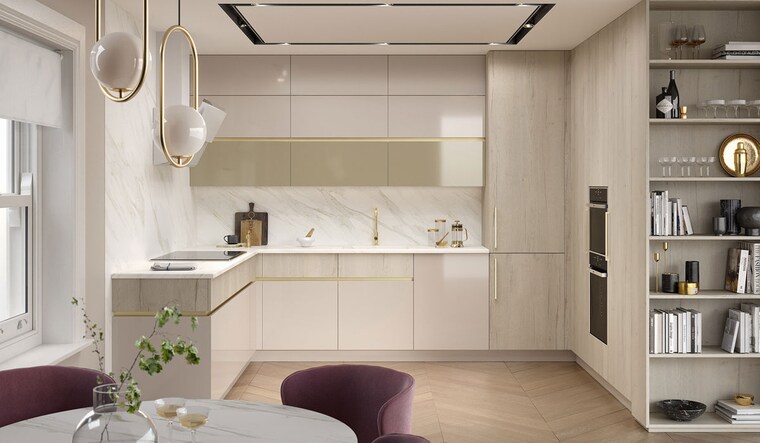 Kitchen, pitampura 6+ Bedroom 2000 Sq.Ft. Independent House In Pitampura Delhi 10003835