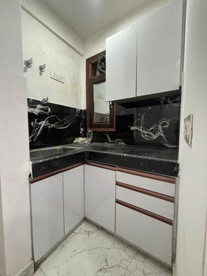 Kitchen in 1 BHK Builder Floor at Paryavaran Complex – for Rent