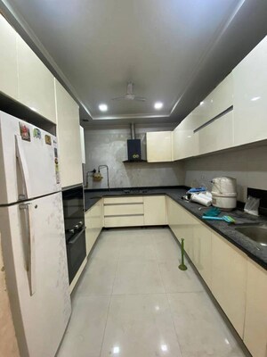 Kitchen in 3 BHK Builder Floor at Saket – for Rent