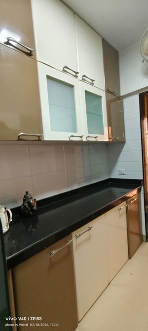 Kitchen in 2 BHK Apartment at Palacia Kingston, Thane West – for Rent