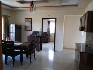 Living Room in 3 BHK Apartment at DSR White Waters, Gunjur – for Rent