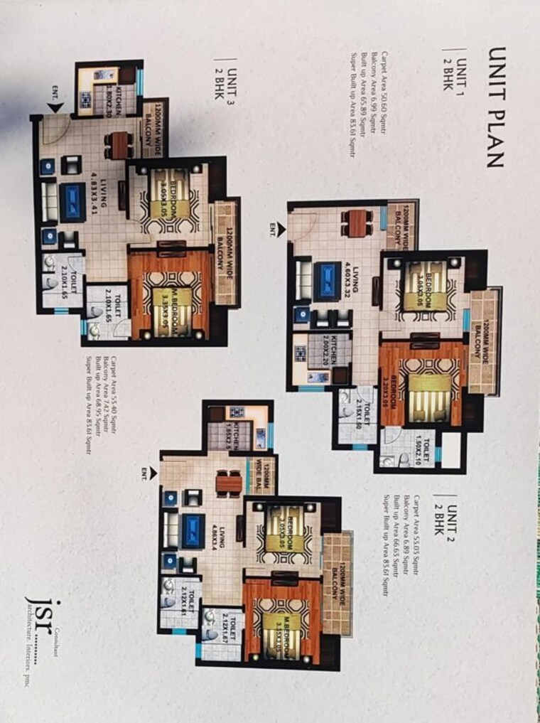 Floor Plan, excella-kutumb 2 Bedroom 900 Sq.Ft. Apartment In Sultanpur Road Lucknow 10003927