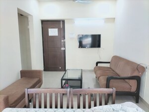 Living Room in 1 BHK Apartment at K Raheja Raheja Residency, Malad East – for Rent