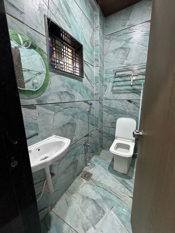 Bathroom in 1.5 BHK Villa at Chitrapuri Colony, Manikonda – for Rent