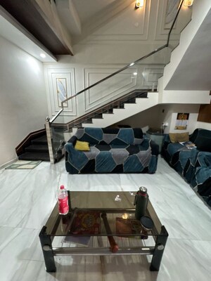 Living Room in 1.5 BHK Villa at Chitrapuri Colony, Manikonda – for Rent